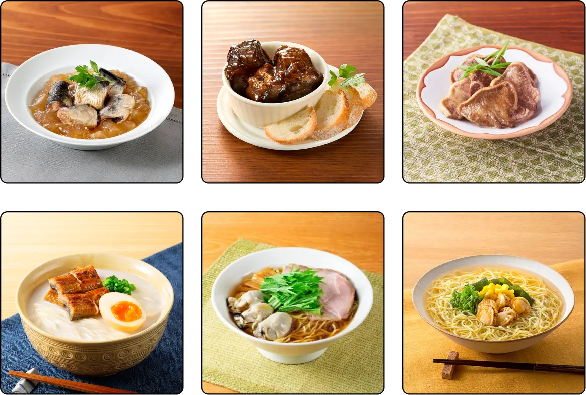 バーチャル試食会サンプル